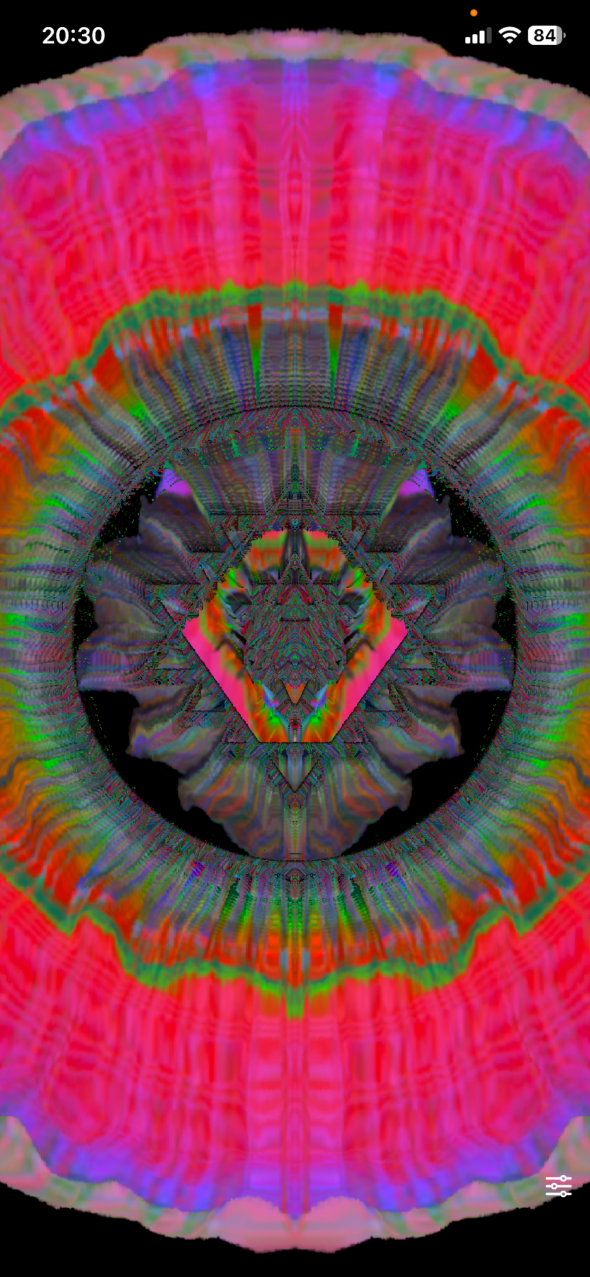 Cymata — control the artwork with touch
